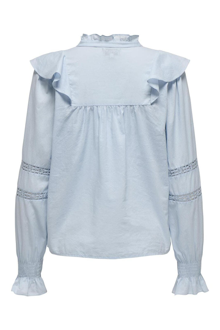 Only - Onljulia Life L/S Blouse 15342815 - 4692719 - Cashmere Blue