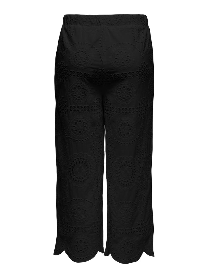 Only - Onllila Zindy Life Pant - 4528700 Black Bukser 