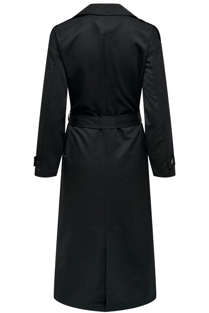 Only - Onlline X-Long Trenchcoat - 3574598 Black