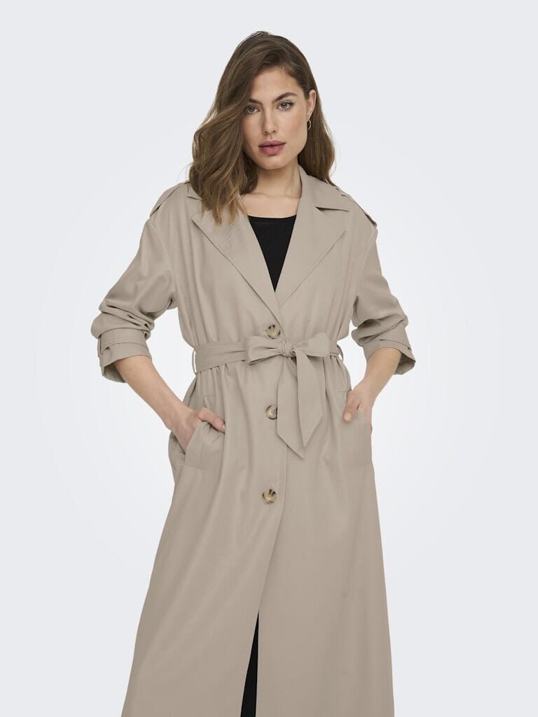 Only - Onlline X-Long Trenchcoat - 3574601 Humus Jakker 