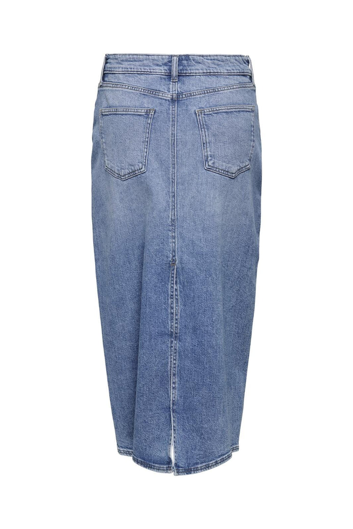 Only - Onlmilla Midi Skirt - 4511113 Light Blue Denim