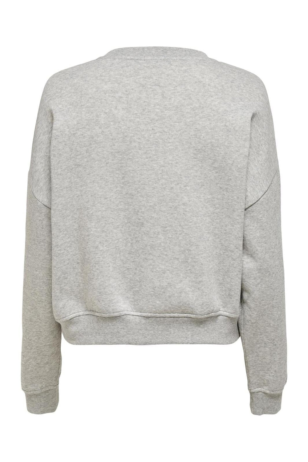 Only - Onlsweat Life L/S Crew Oversize Swt - 3751268 Light Grey Melange