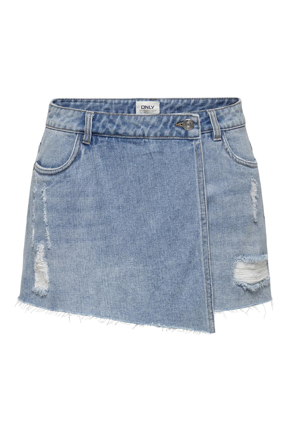 Only - Onltexas Reg Skort - 3585836 Light Blue Denim