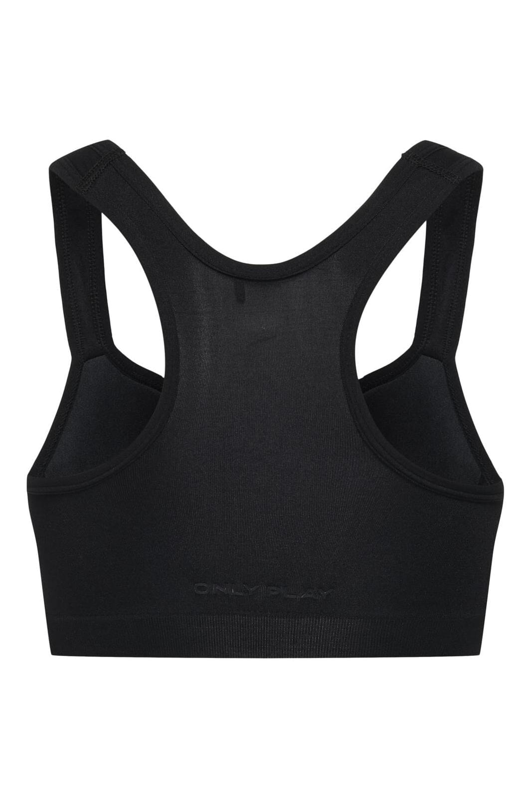 Only Play - Onpmartine-2 Seam Bra - 2462166 Black Solid