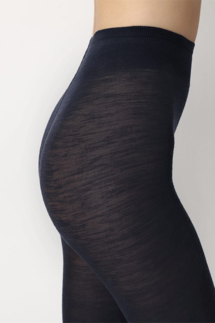 Orublu - Oroblu Nives Fine Wool Tights - Blue 11 Strømpebukser 