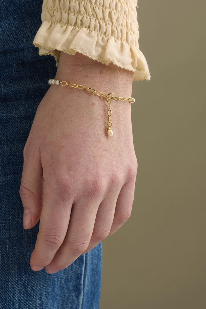 Pernille Corydon Jewellery - Seaside Bracelet - Gold Plated Armbånd 