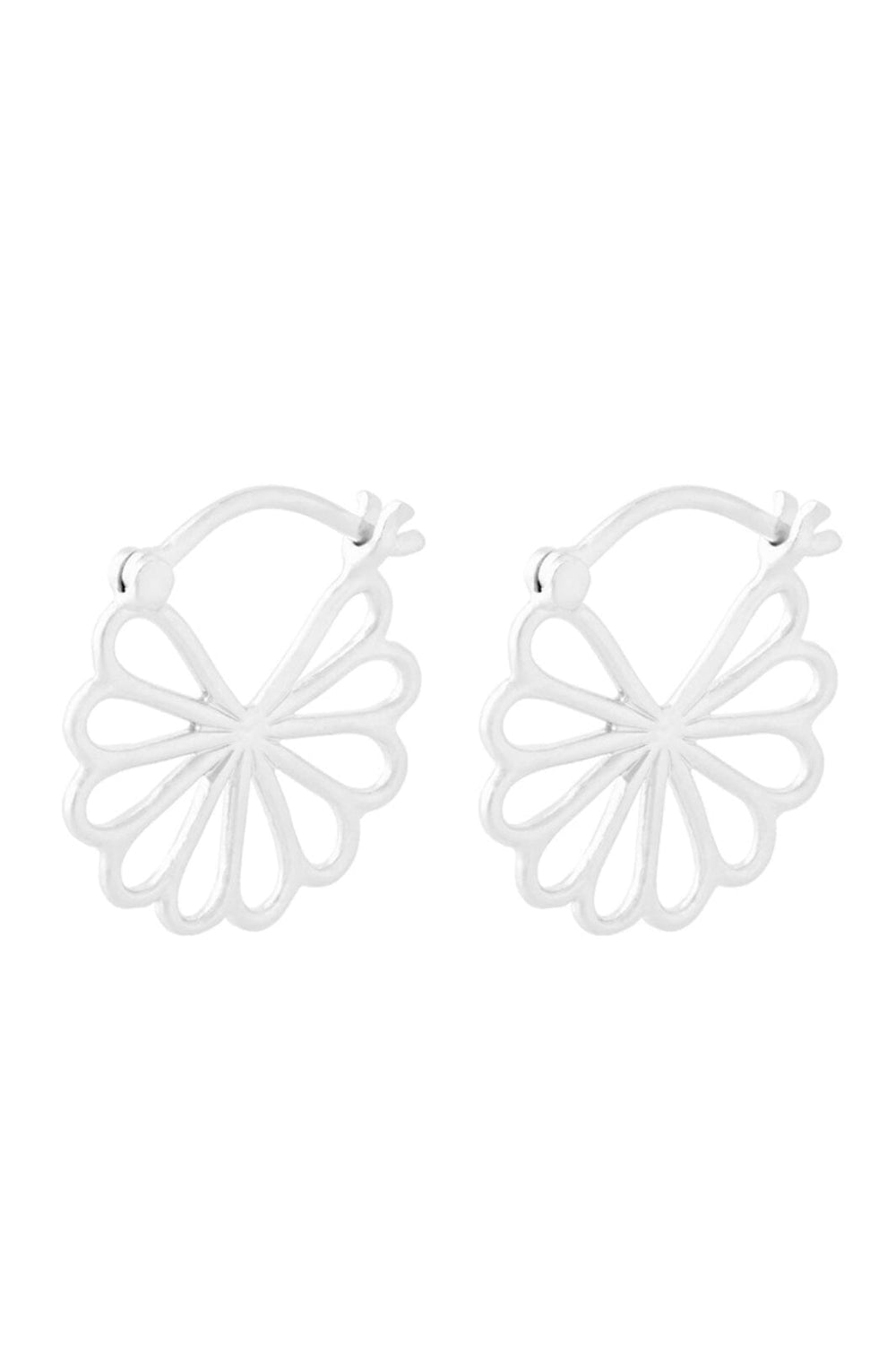 Pernille Corydon Jewellery - Small Bellis Øreringe - Silver Øreringe 