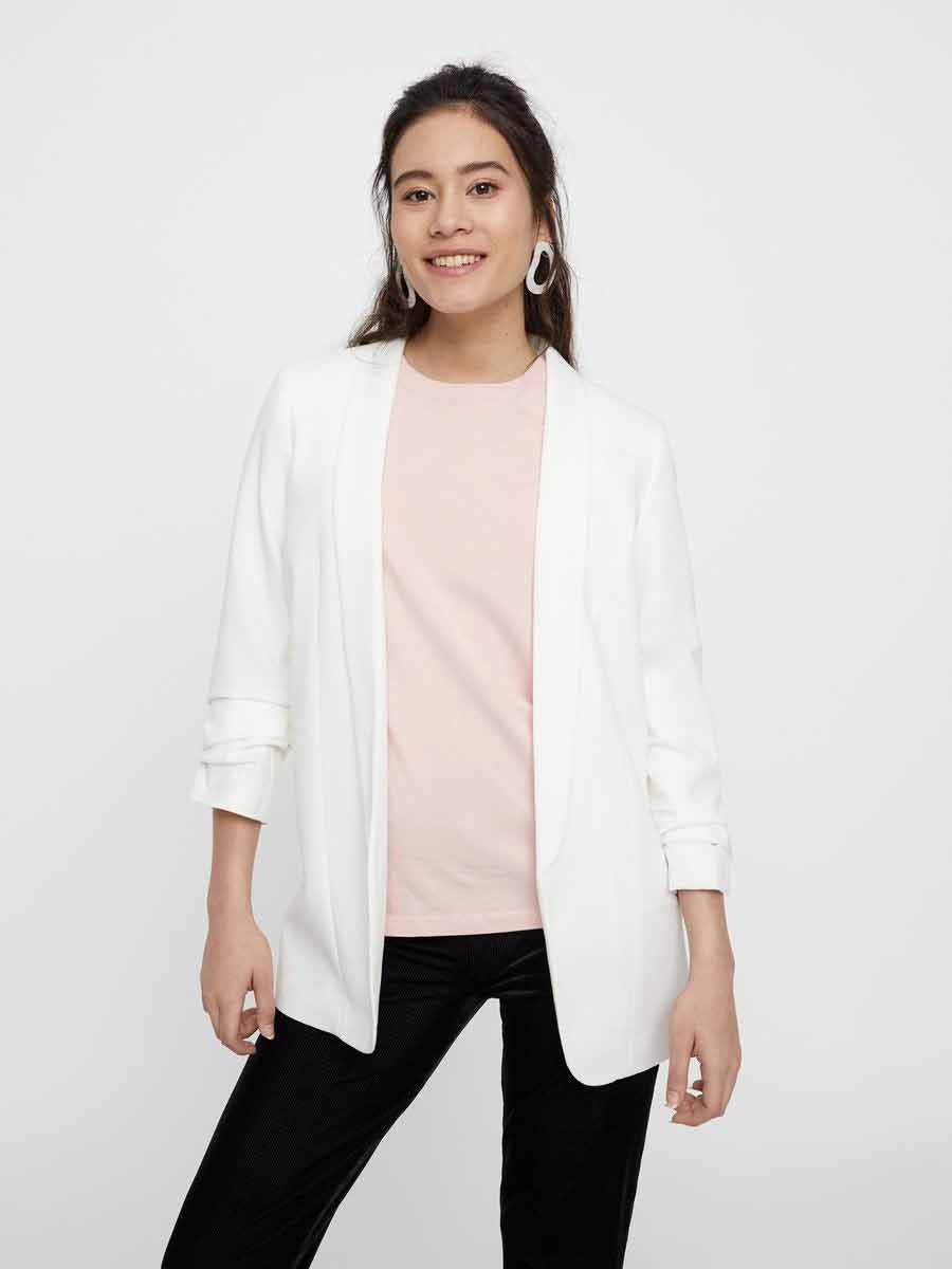 PIECES - Boss Blazer - Cloud Dancer Blazer 