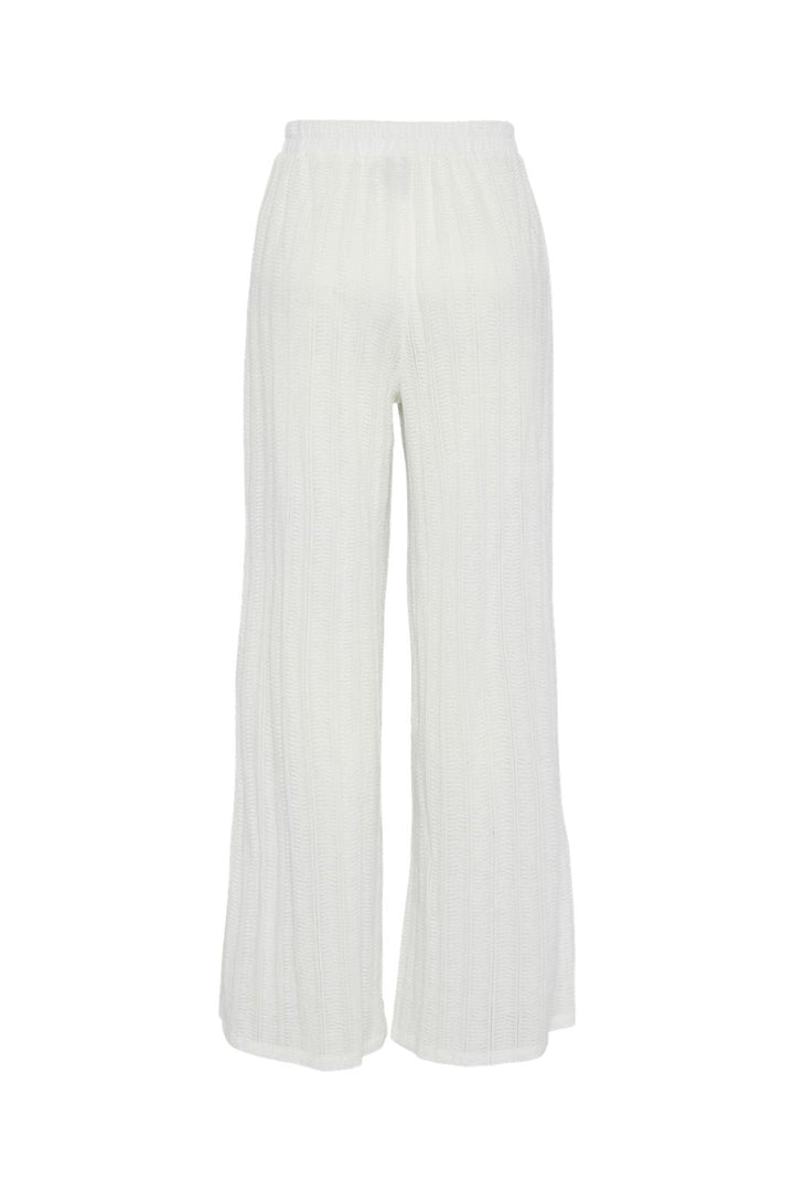 Pieces - Pcafie Lace Pants - 4434053 Bright White