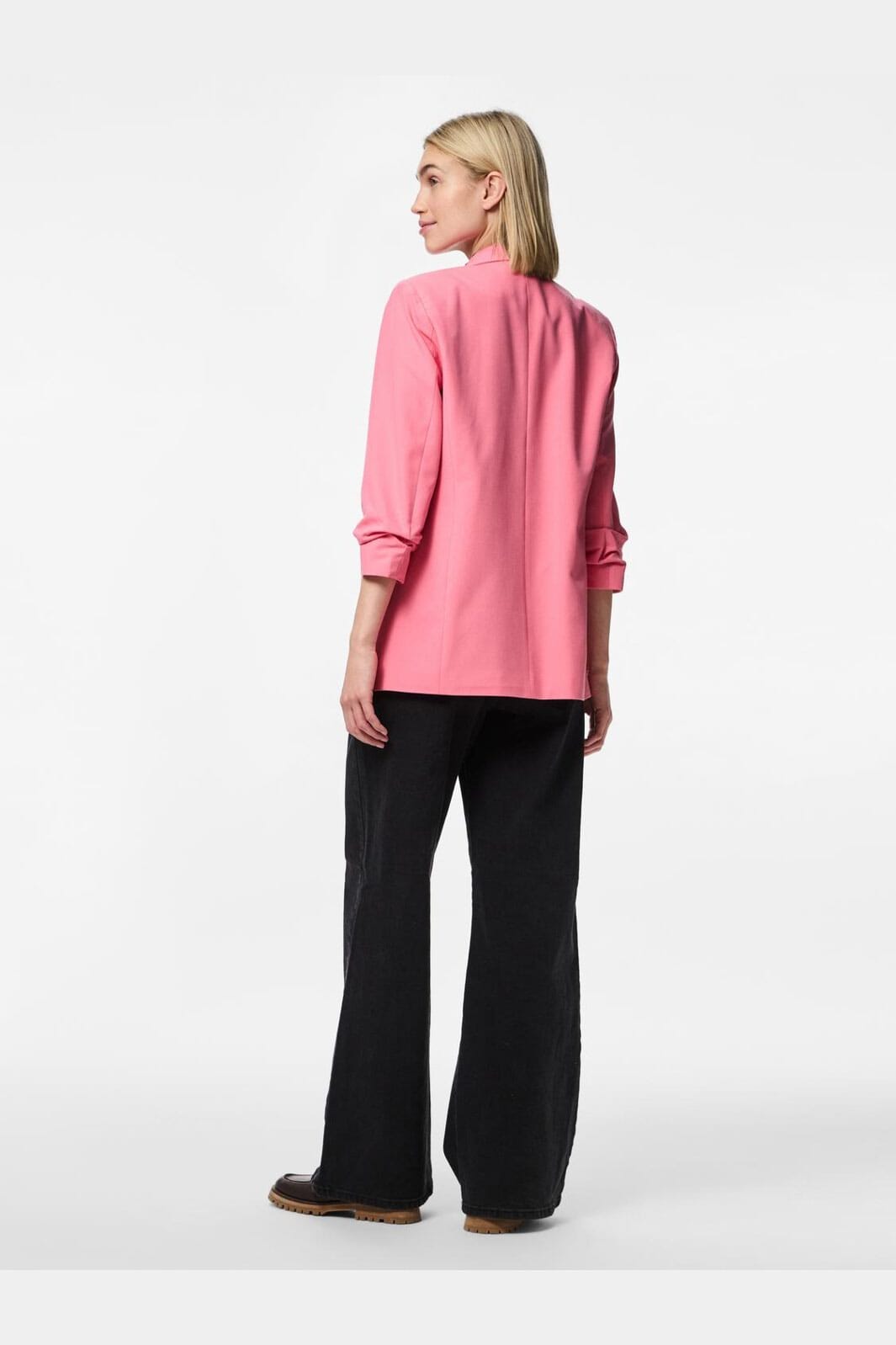 Pieces - Pcbosella 3/4 Blazer - 4660943 Pink Lemonade