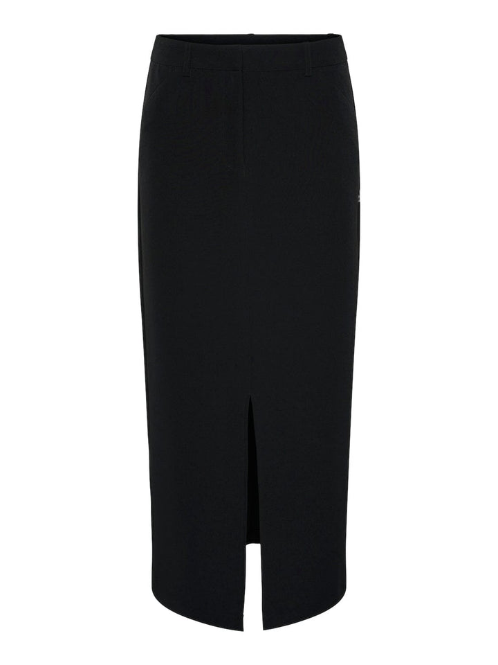 Pieces - Pcbozzy Ankle Skirt - 4563742 Black Nederdele 