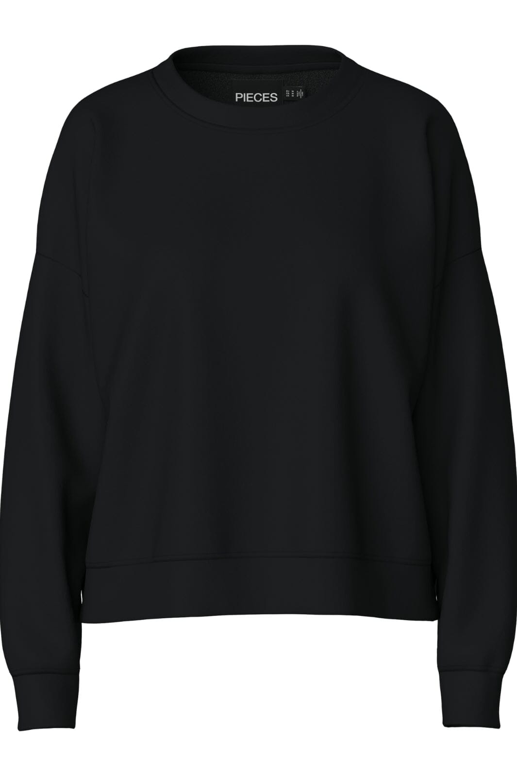 Pieces - Pcchilli Ls Sweat - 3600582 Black