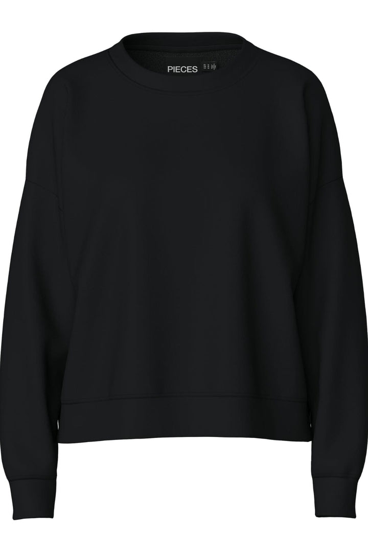 Pieces - Pcchilli Ls Sweat - 3600582 Black