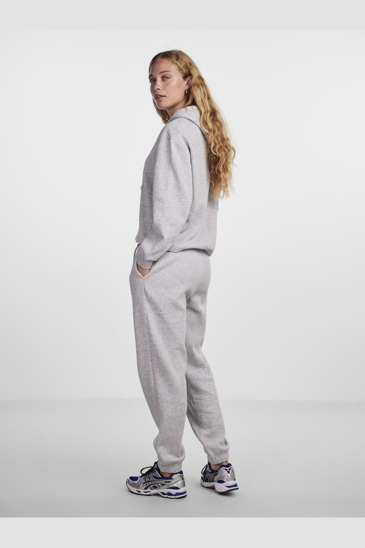 Pieces - Pcchilli Sweat Pants - 3595558 Light Grey Melange