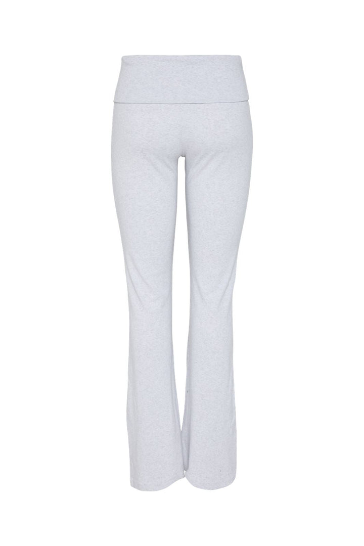 Pieces - Pcgeorgina Flared Leggings Jit - 4726455 Light Grey Melange