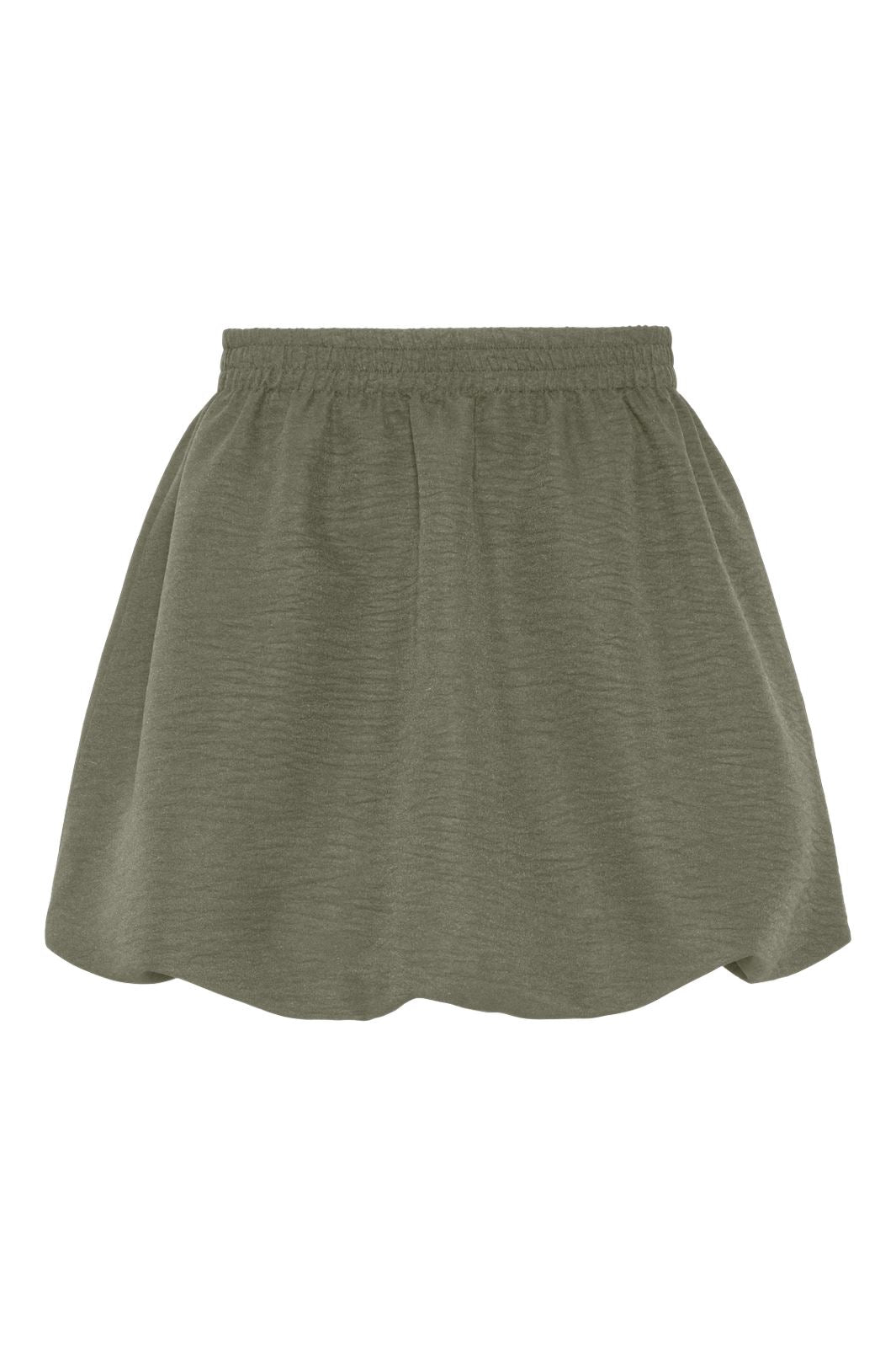 Pieces - Pcgianna Short Balloon Skirt Jit - 4720684 Deep Lichen Green