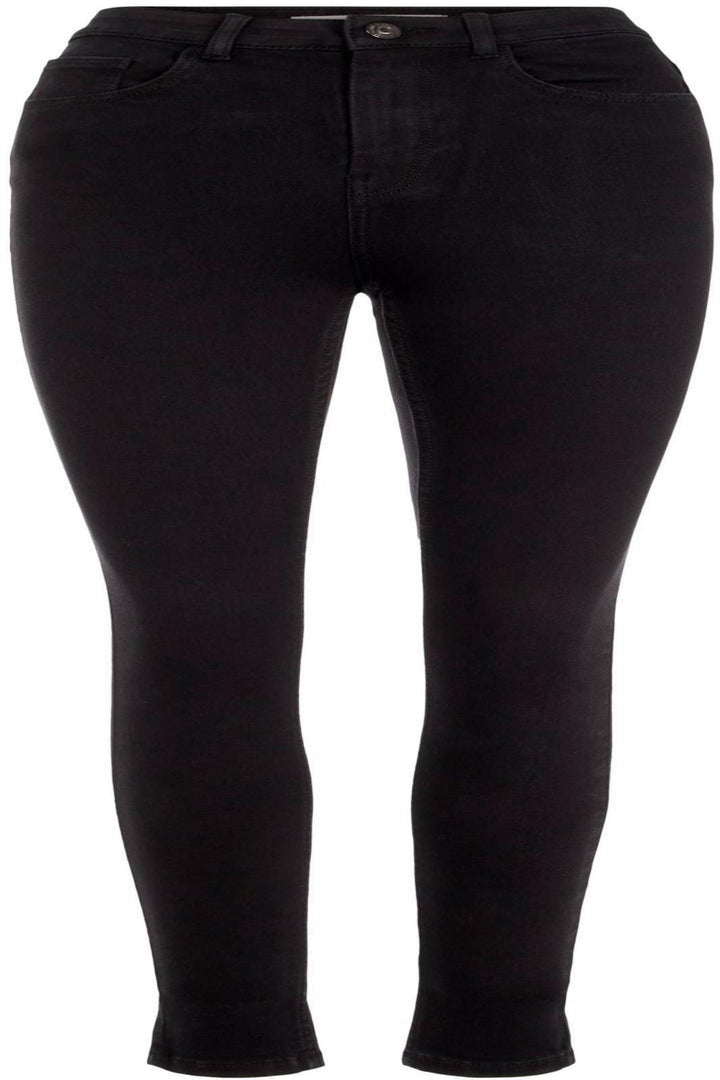 Pieces - PcHighFive Flex Black Skinny Jeans - Black Jeans 