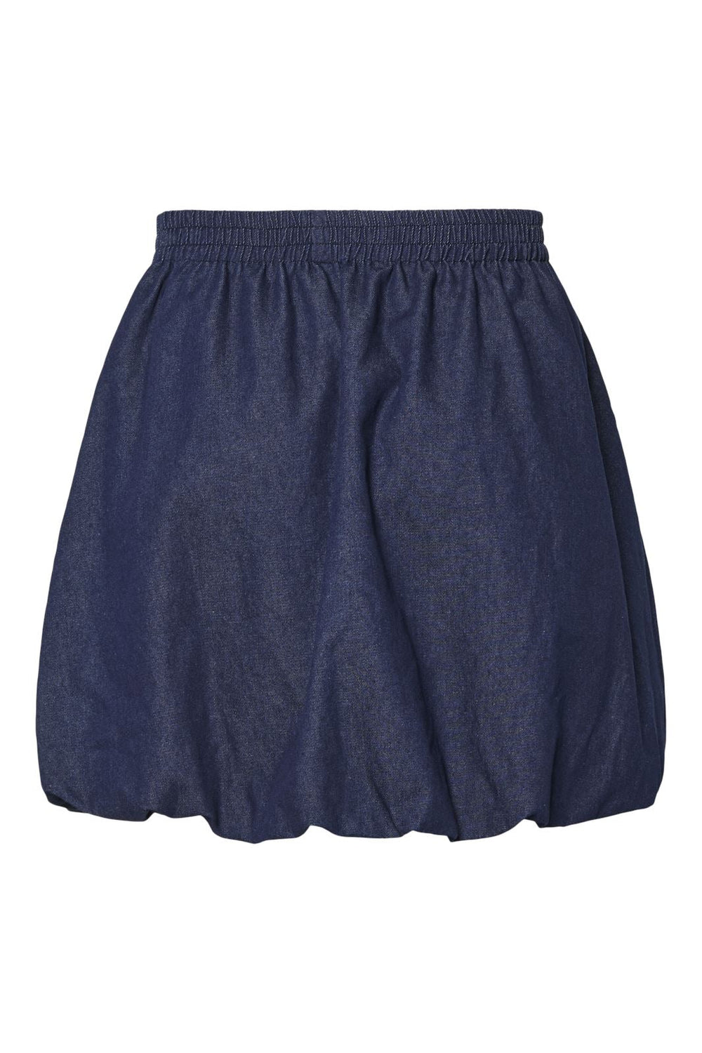 Pieces - Pcjuliet Short Balloon Skirt - 4731843 Dark Blue Denim