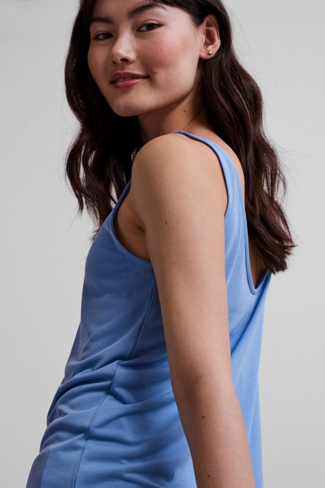 Pieces - Pckamala Tank Top - Vista Blue 