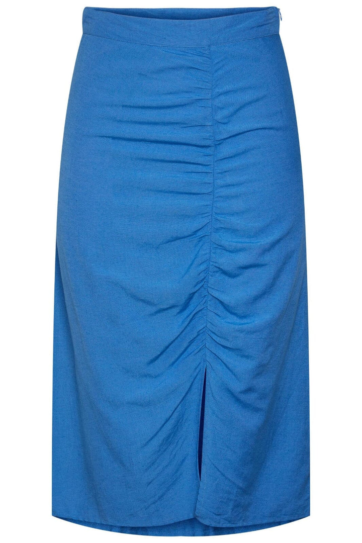 Pieces - Pcmilano Midi Skirt Dmo - Marina Nederdele 