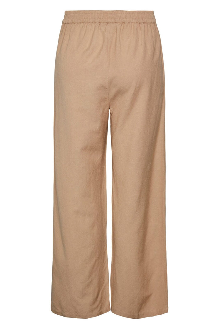 Pieces - Pcmilano Wide Pant Dmo - Nomad Bukser 