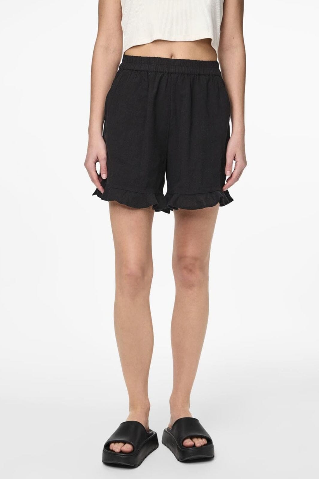 Pieces - Pcmilla Shorts - 4369876 Black Shorts 