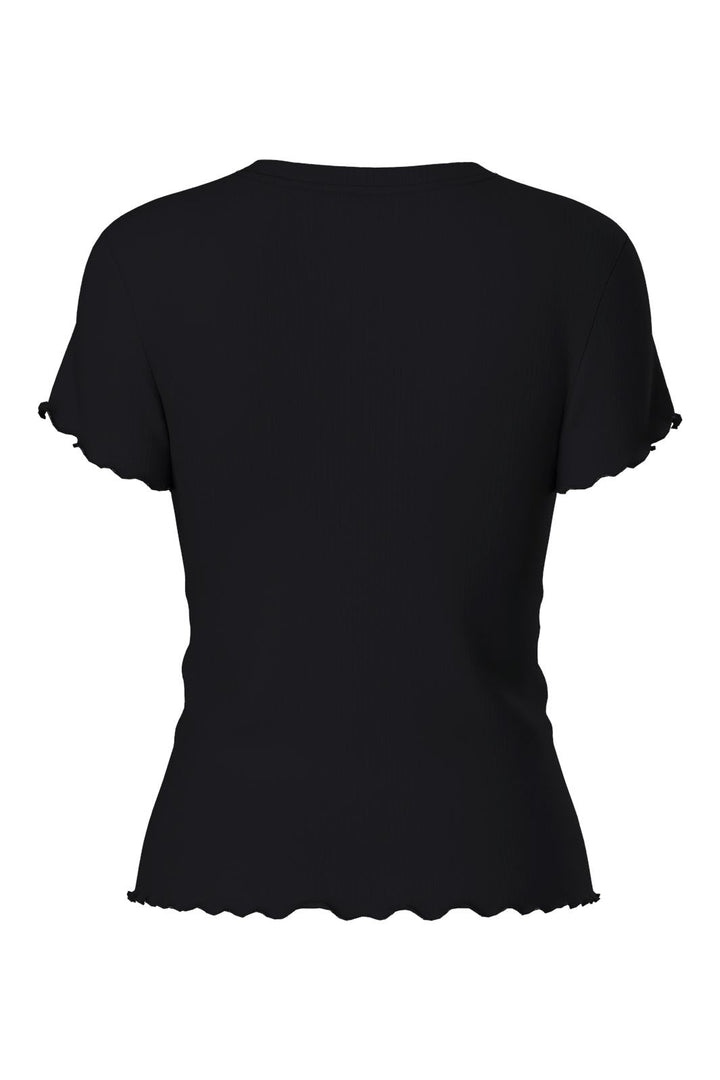 Pieces - Pcnicca Ss O-Neck Top - 3782147 Black