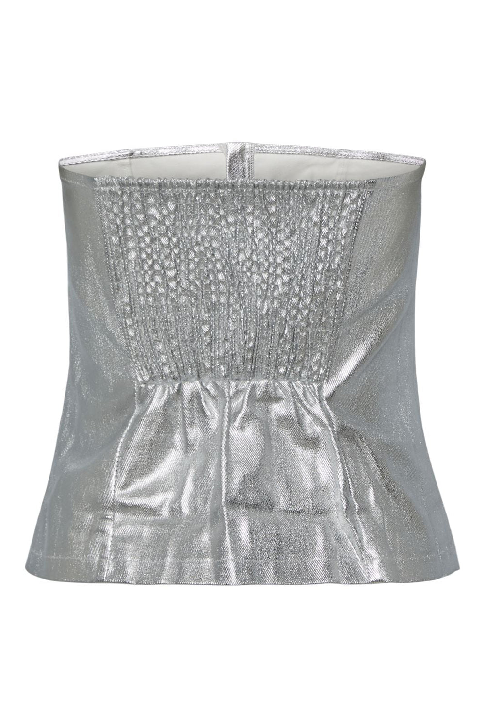 Pieces - Pcodessa Bandeau Top Fsy - 4748913 Silver