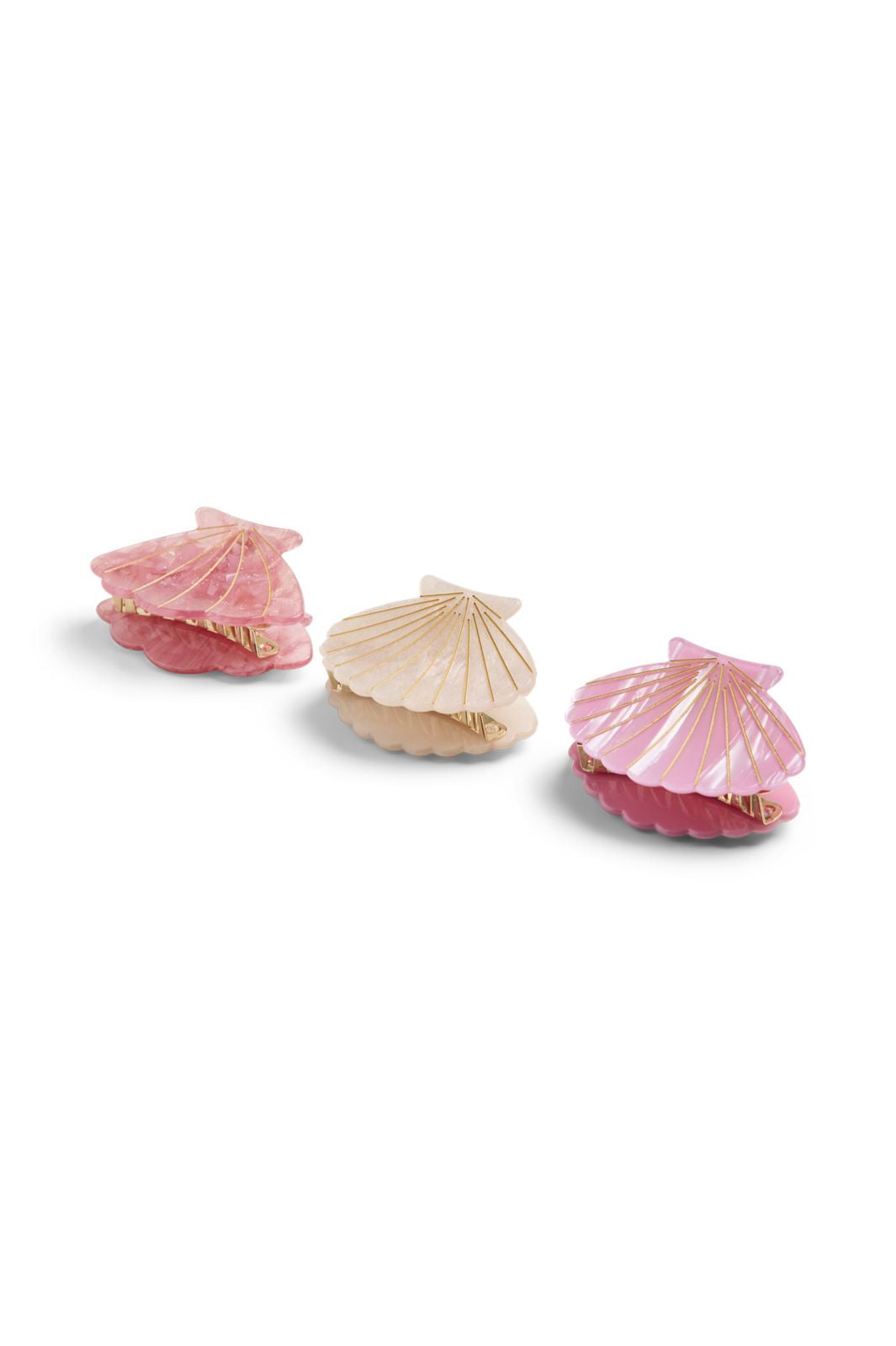 Pieces - Pcofelia 3-Pack Hairshark - 4720920 Pink Lemonade Multi