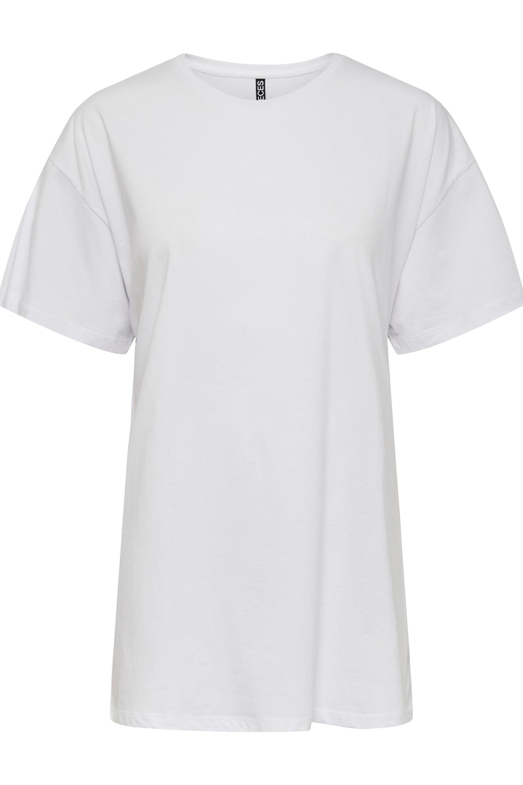 Pieces - Pcrina Ss Oversized Tee - Bright White Bluser 