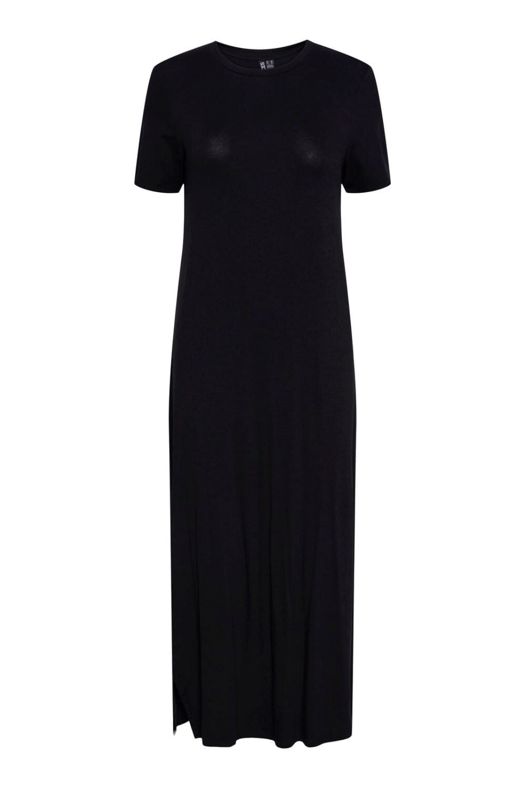 Pieces - Pcsofia Ss T-Shirt Maxi Dress - 4400536 Black Kjoler 