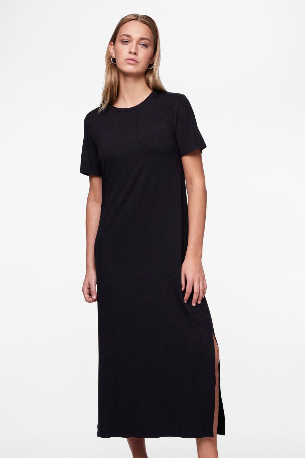 Pieces - Pcsofia Ss T-Shirt Maxi Dress - 4400536 Black