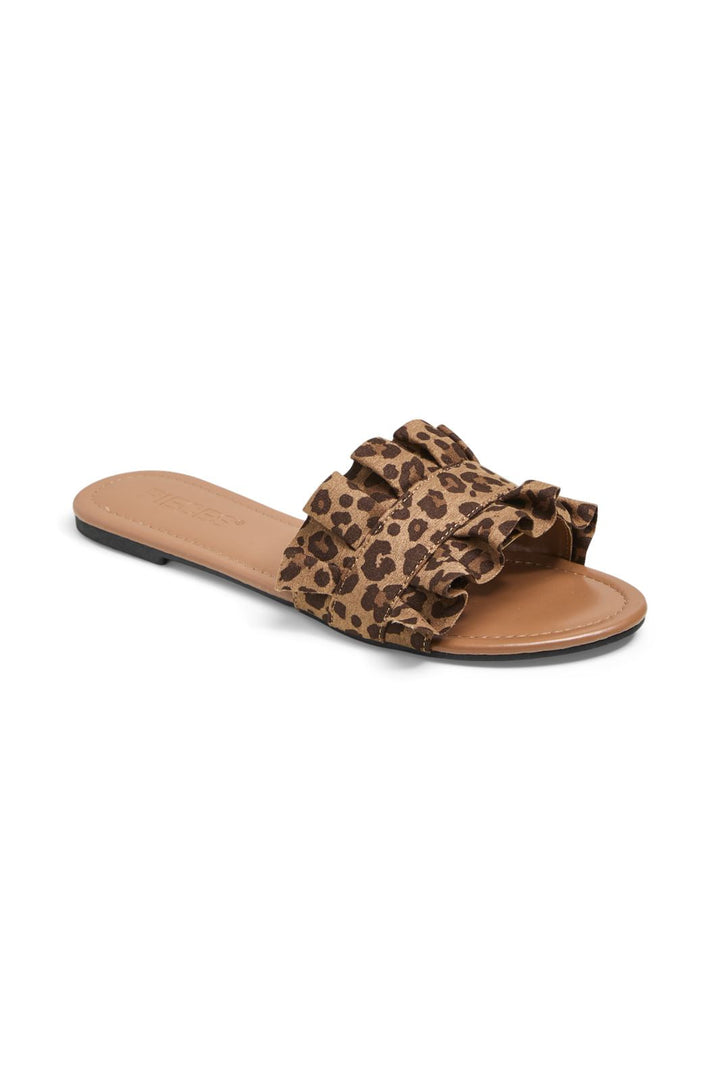 Pieces - Psnola Sandal - 4714528 Black Leo Print