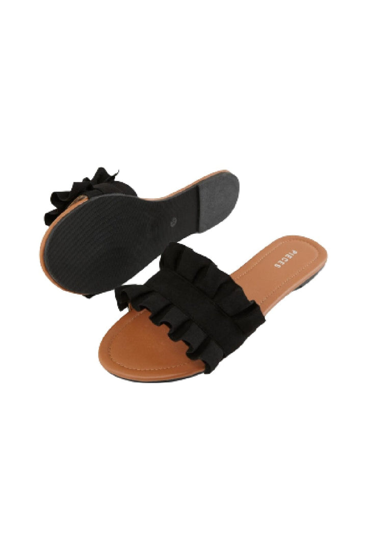 Pieces - Psnola Sandal - Black Sandaler 