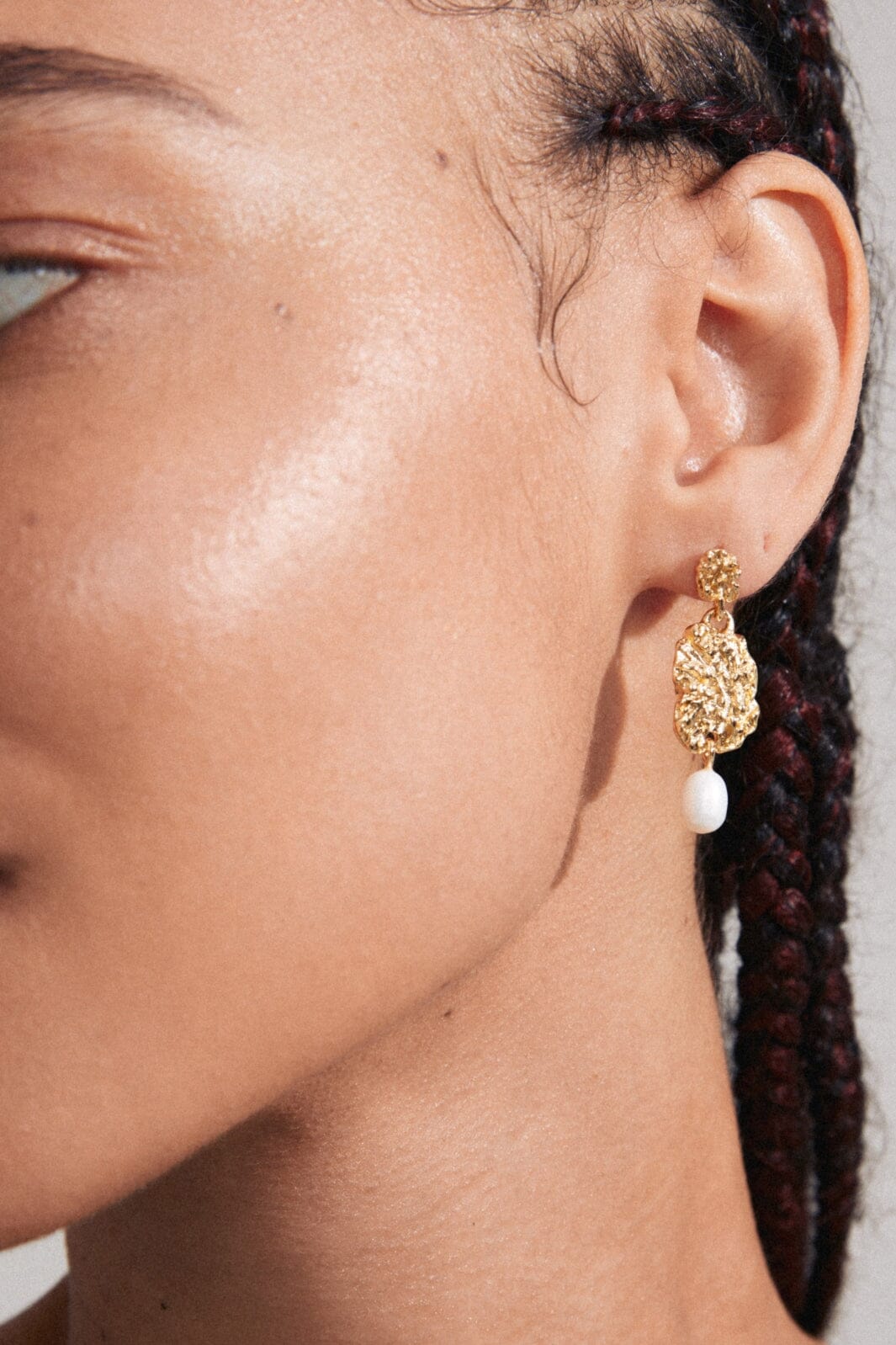 PILGRIM - True Earrings - Gold Plated Øreringe 