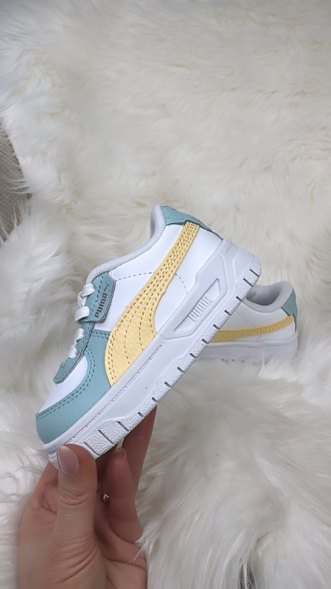 Puma - Cali Dream Pastel AC Inf - White 12 Sko 