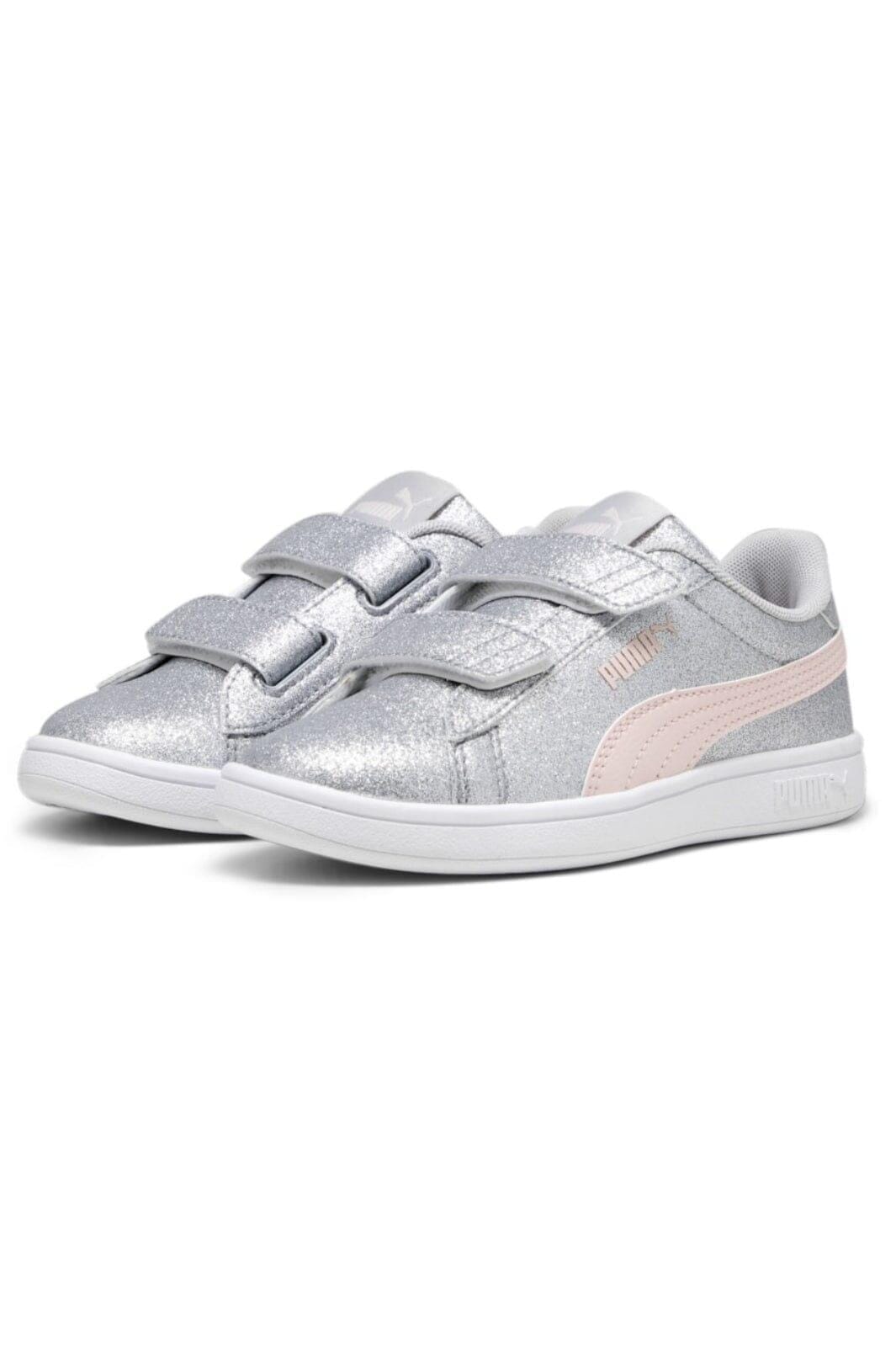 Puma - Puma Smash 3.0 Glitz Glam V PS - Gray 2 Sneakers 