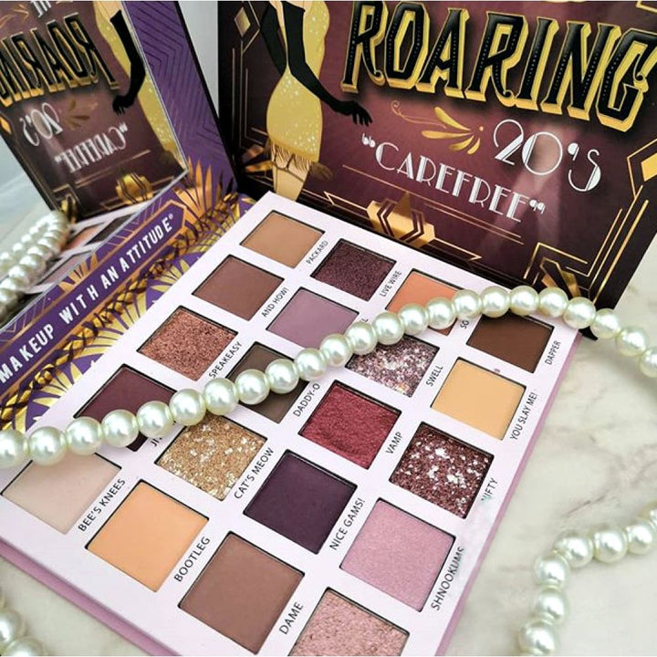 Rude Cosmetics - The Roaring 20s - 20 Eyeshadow Palette - Carefree - Øjenskygge 