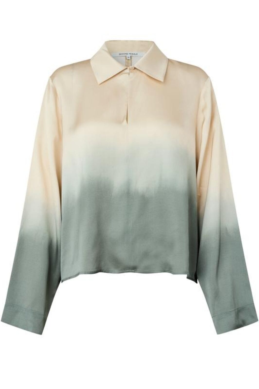 Second Female - Avora Blouse 59402 - Agave Green