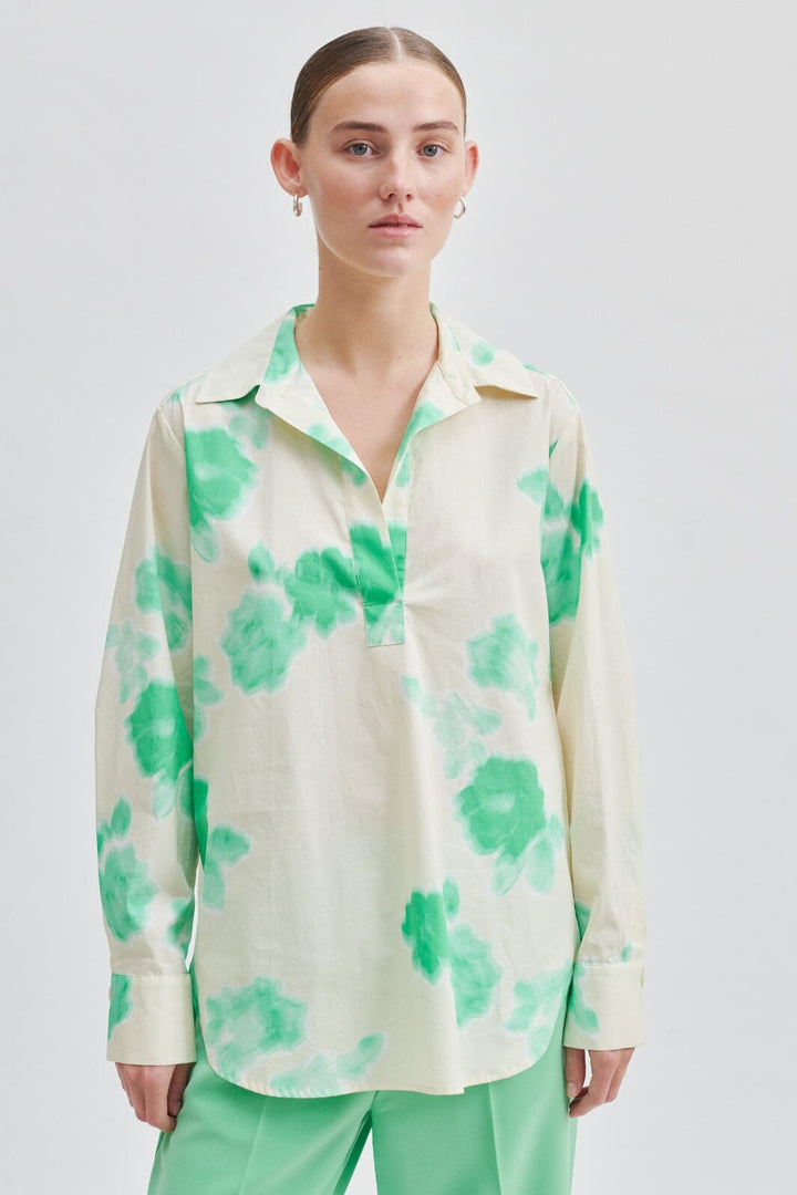 Second Female - Kamna Blouse - 4103 Spring Bud Skjorter 