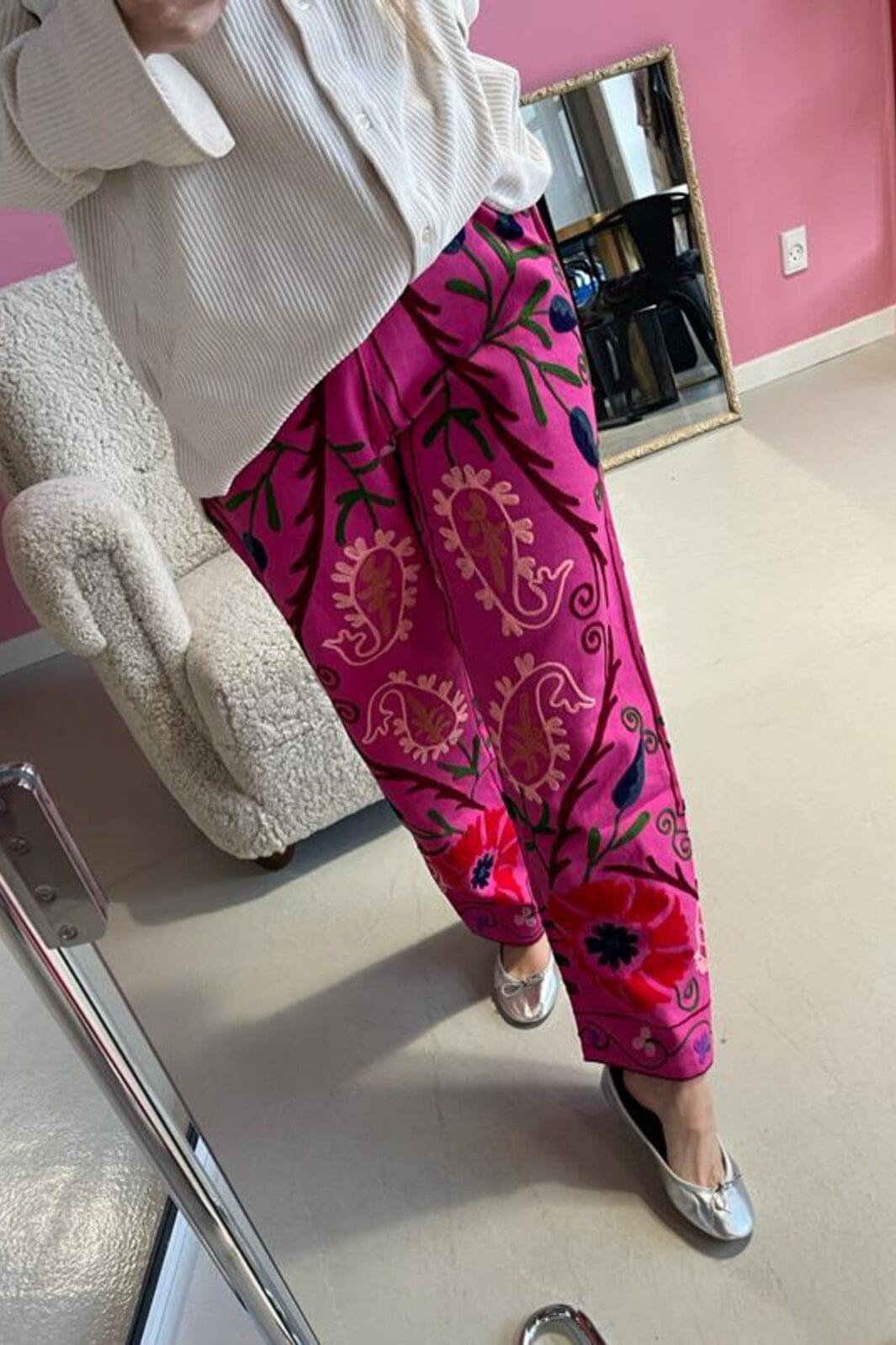 Sissel Edelbo - Asta Pants - Pink Suzani Bukser 