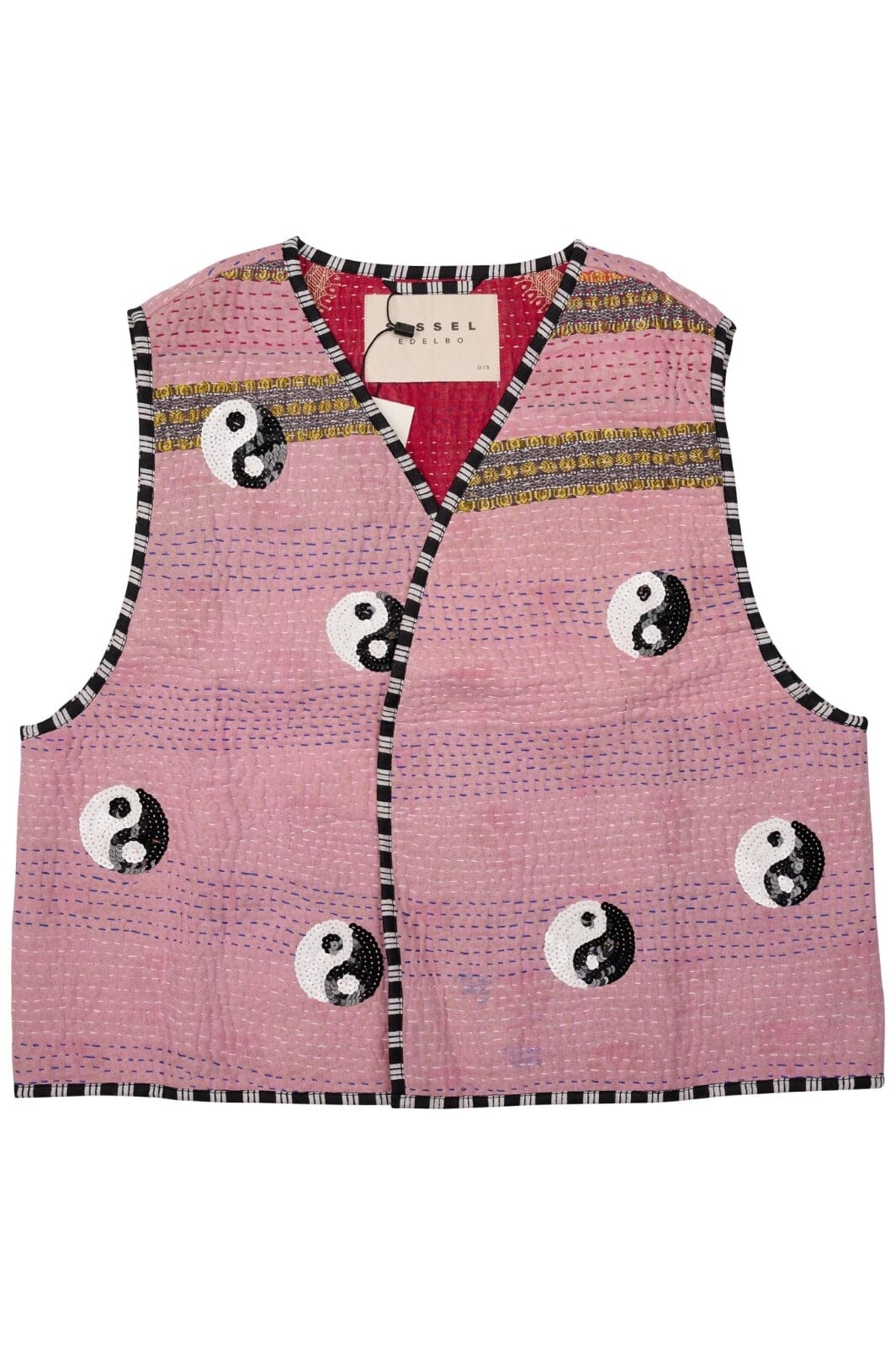 Sissel Edelbo - Gro Sequins Vest SE 1457-1 - Yin & YangNo. 71