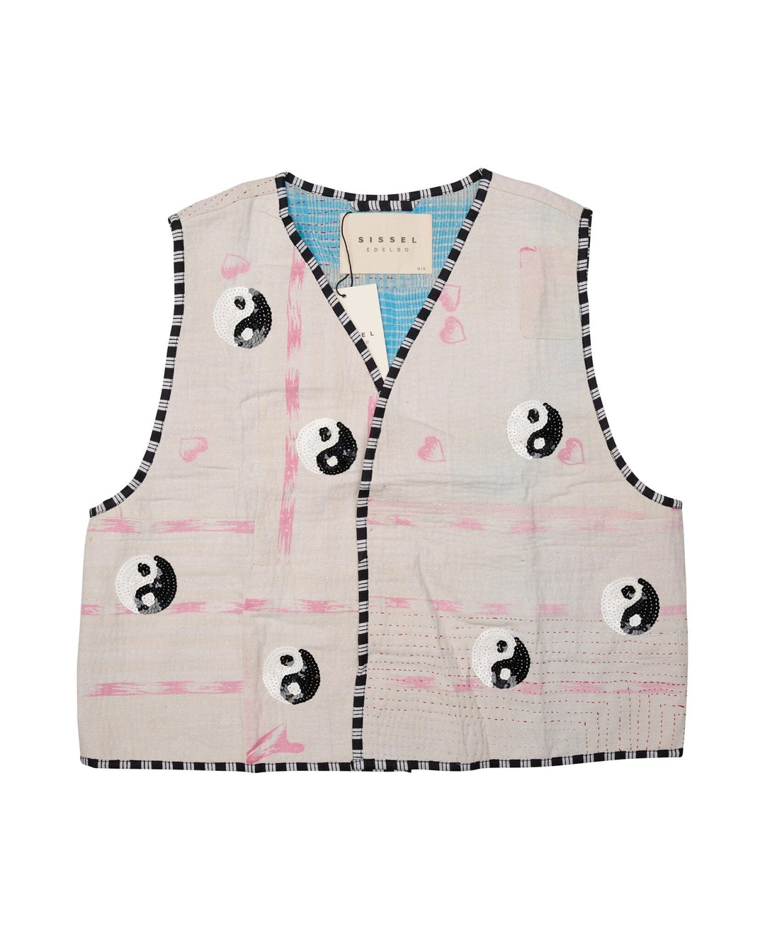 Sissel Edelbo - Gro Sequins Vest SE 1457-1 - Yin & YangNo. 95