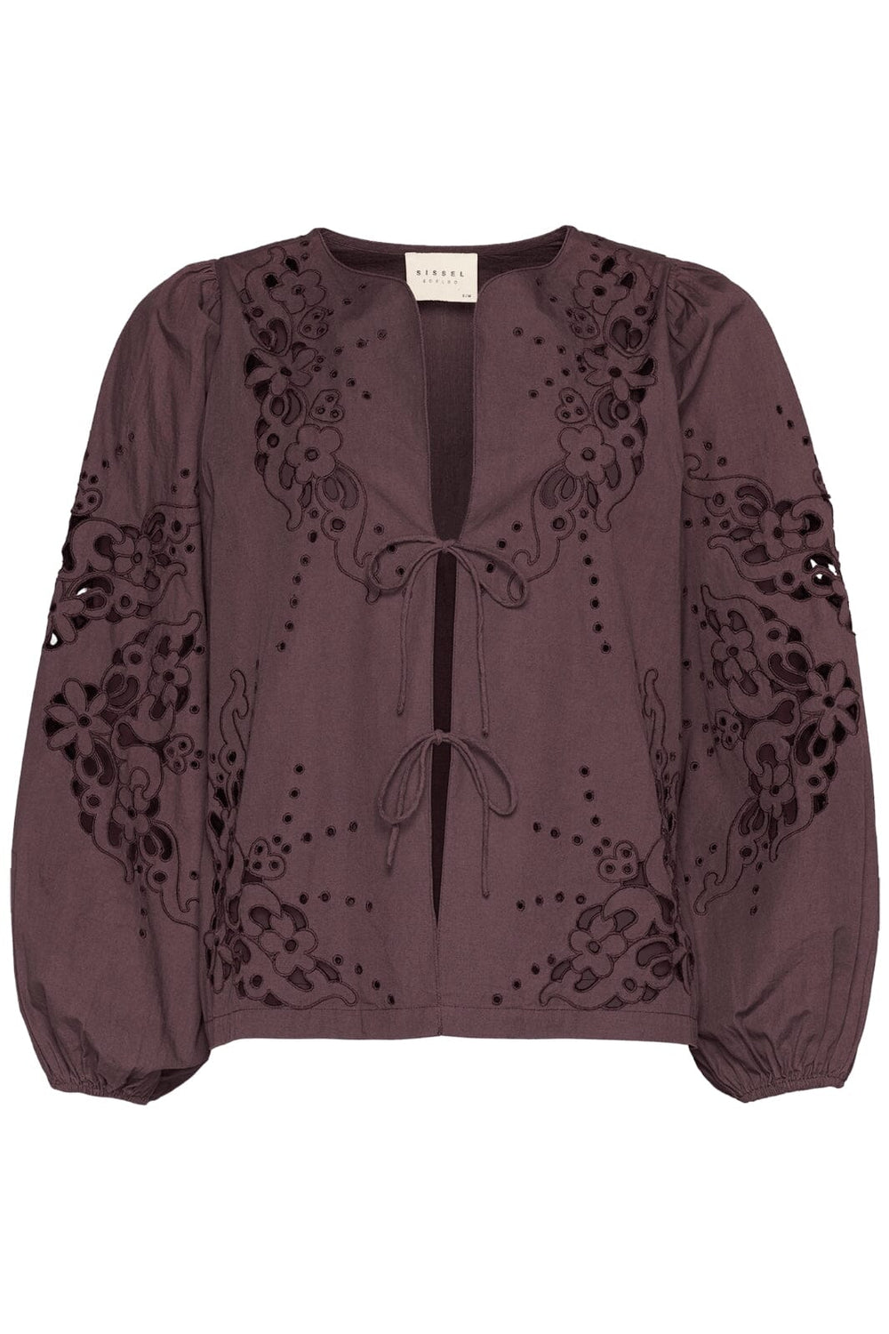 Sissel Edelbo - Magdalena Top SE 1391 - Seal Brown Bluser 