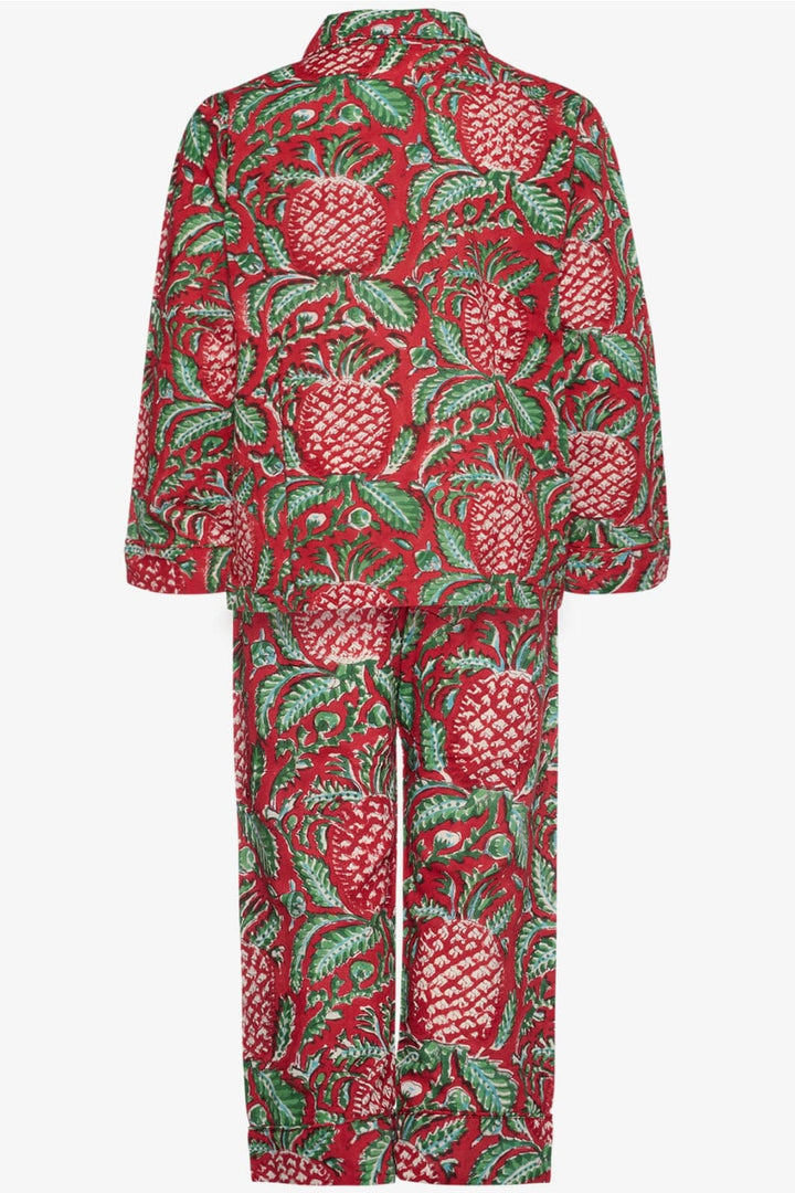 Sissel Edelbo - Nuit Pyjamas Set SE 1561 - Red Pineapple