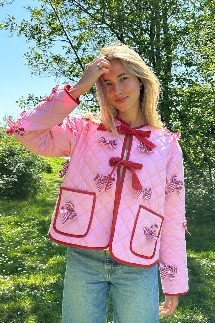 Sissel Edelbo - Penny Jacket SE 1405 - Prism Pink & Red Jakker 