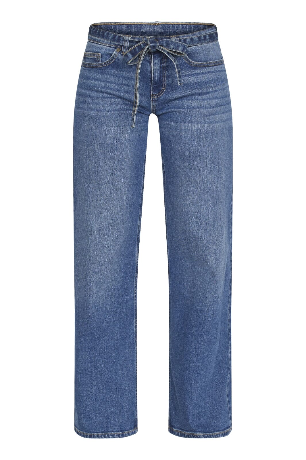 Sisters Point - Onea-Belt.Je - 921 Mid Blue Wash Jeans 