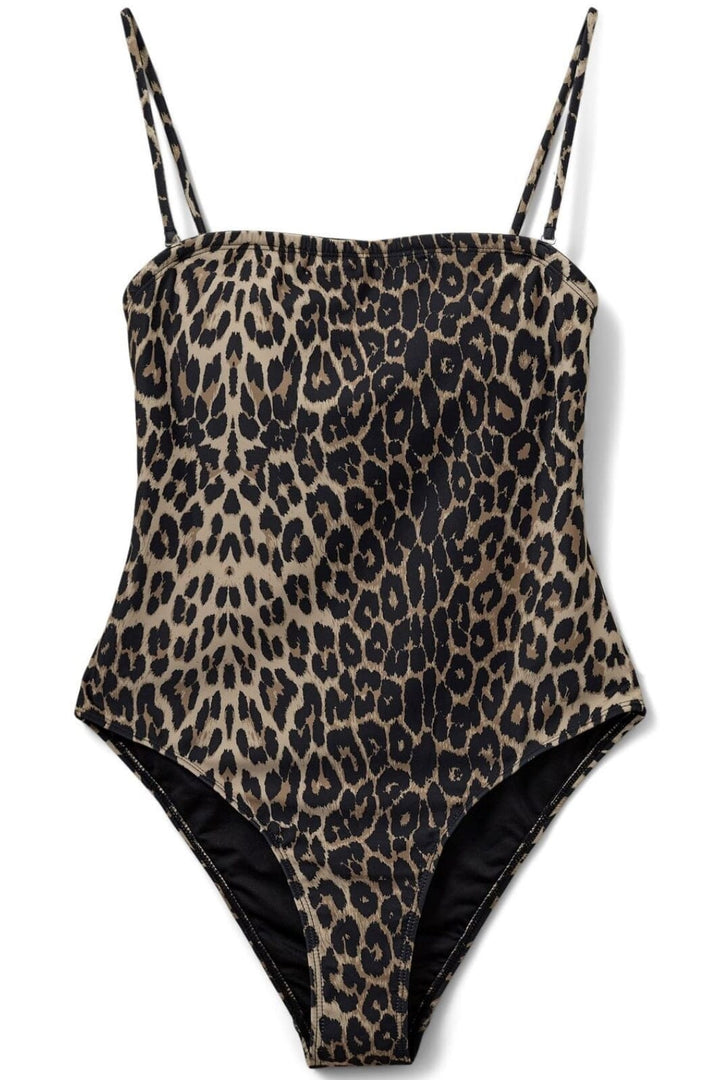 Sofie Schnoor - Giasw Swimsuit S251236 - 9086 - Light Brown Leopard