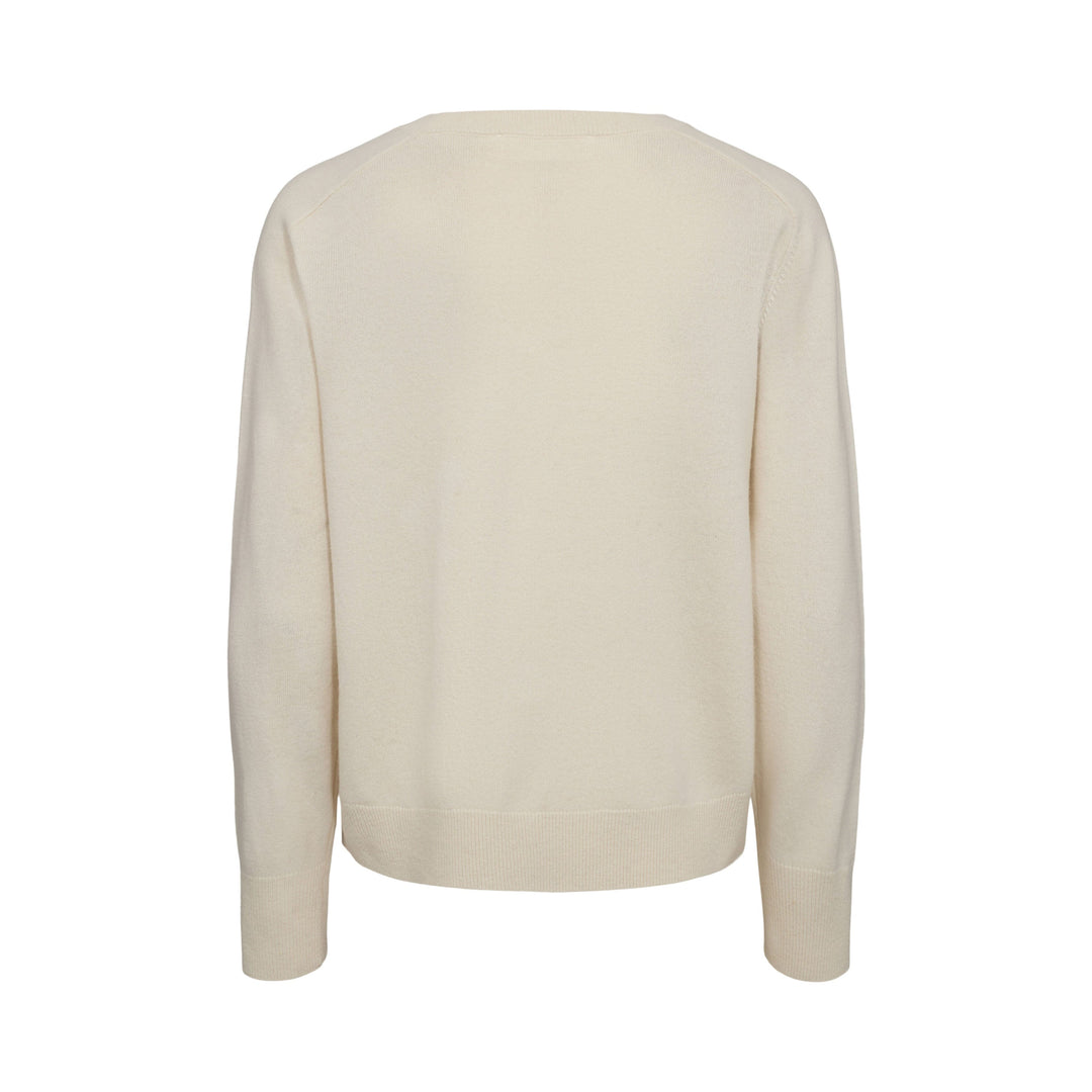 Sofie Schnoor - Pullover - 101 Off White Strikbluser 