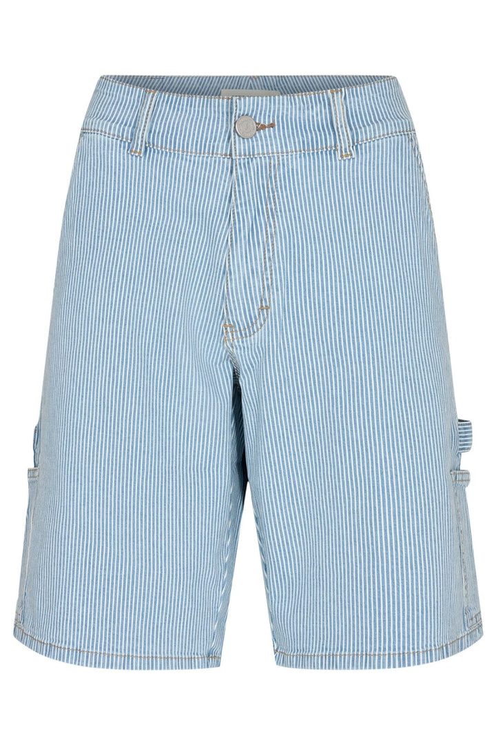 Sofie Schnoor - S232296 Trousers - Light Blue Striped Bukser 